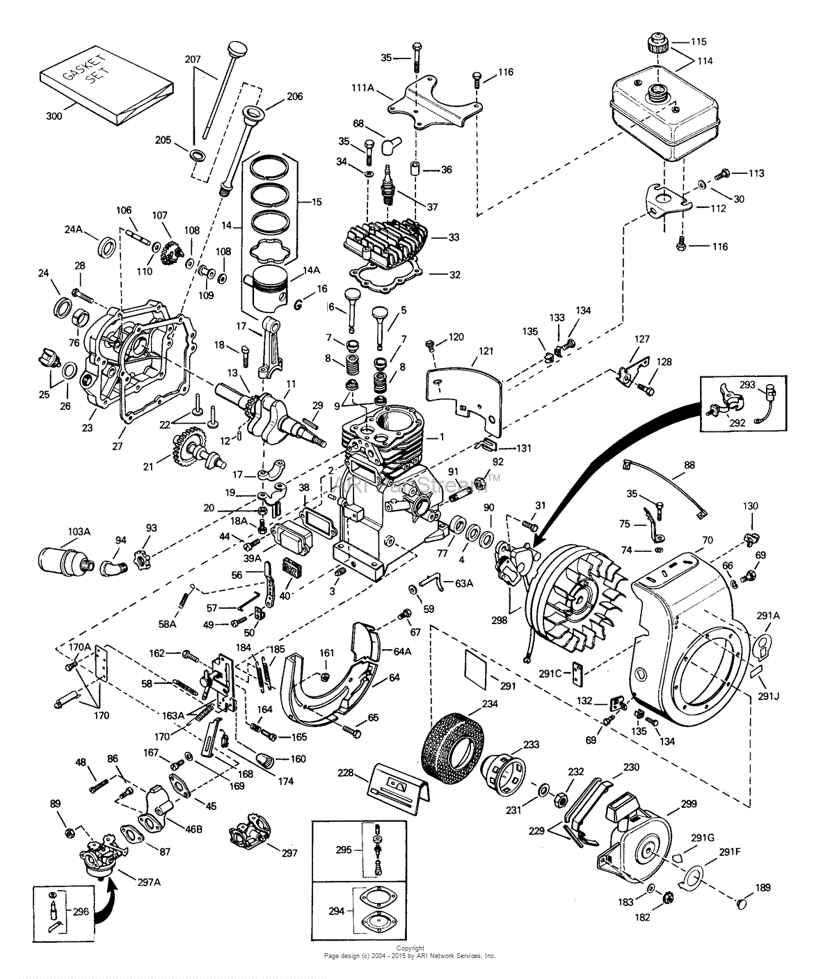 Tecumseh h35 engine specs